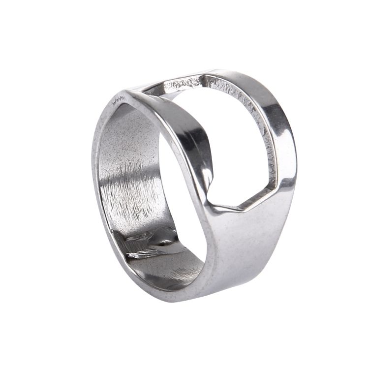 Ring Style Metal Beer Bottle & Can Opener