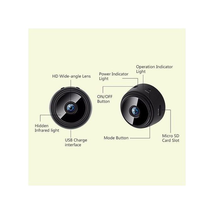 Mini Security Camera Hidden Cameras Wifi Home Camera