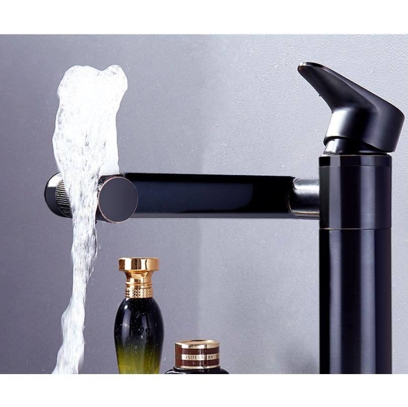 Bathroom Hot Cold Faucet, Specification: High HT-87590-1