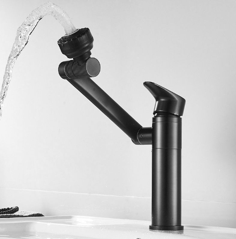 Bathroom Hot Cold Faucet, Specification: High HT-87590-1