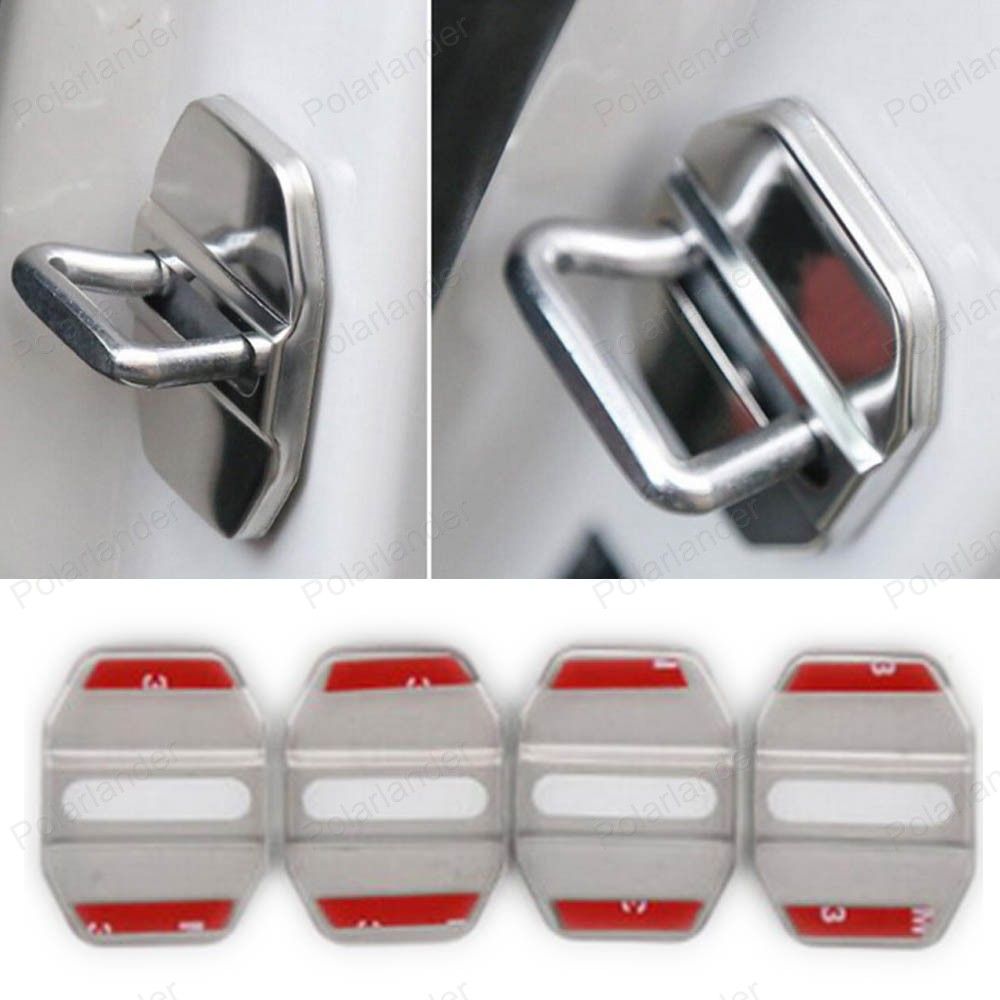 Door Lock Cover 4 Pcs For Bmw X6 15-17 14-17 Interior 2