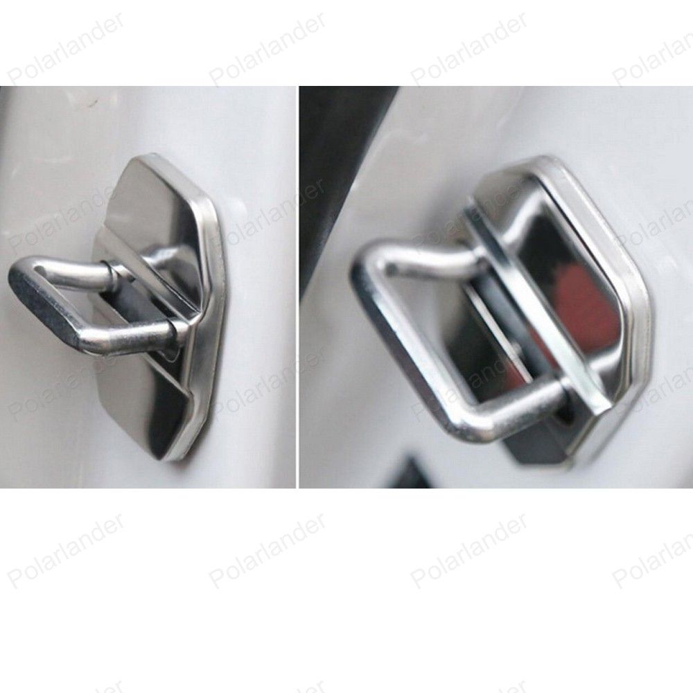 Door Lock Cover 4 Pcs For Bmw X6 15-17 14-17 Interior 2