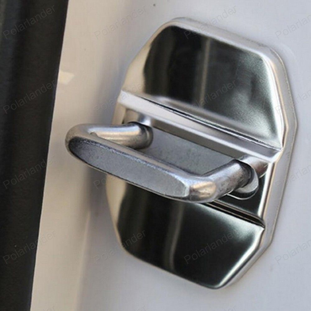 Door Lock Cover 4 Pcs For Bmw X6 15-17 14-17 Interior 2
