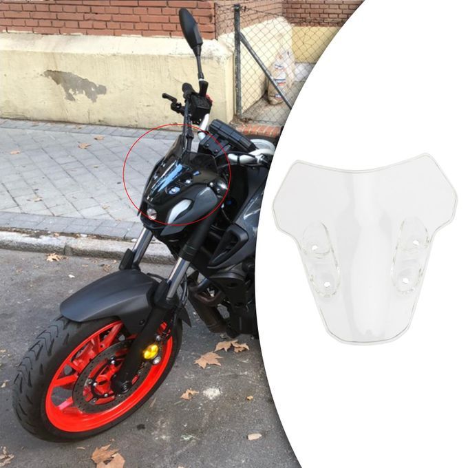 Motorcycle Windshield For Yamaha MT-07 MT07 2021 Easy To Transparent