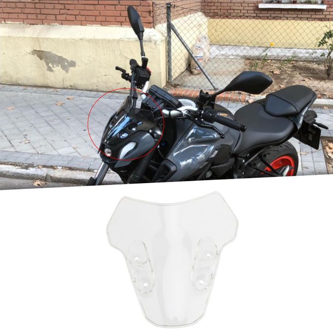 Motorcycle Windshield For Yamaha MT-07 MT07 2021 Easy To Transparent