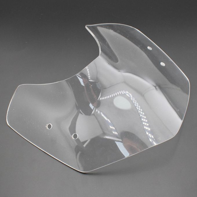 Motorcycle Extension Parts Front Windshield Glass Cover For BMW Black