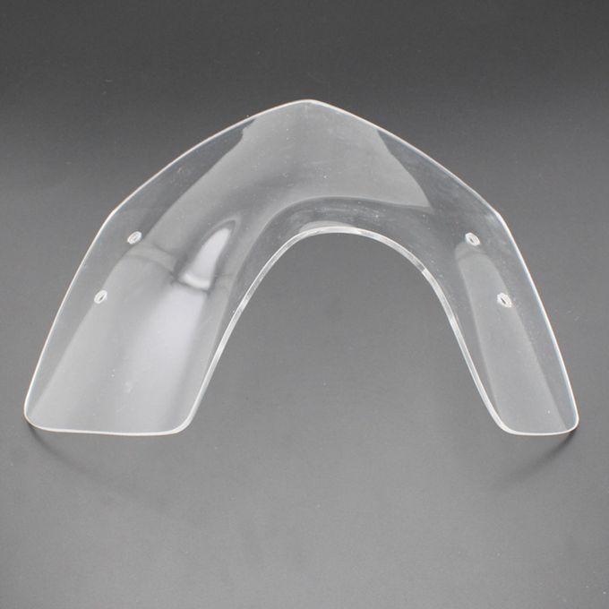 Motorcycle Extension Parts Front Windshield Glass Cover For BMW Black