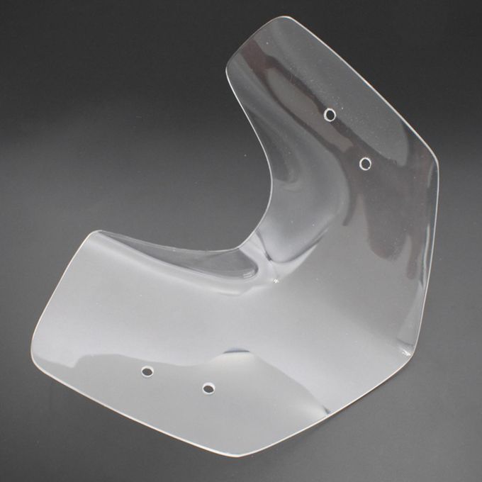 Motorcycle Extension Parts Front Windshield Glass Cover For BMW Black