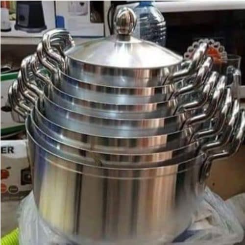 Aluminum Cooking Pots - Tornado - 7pcs