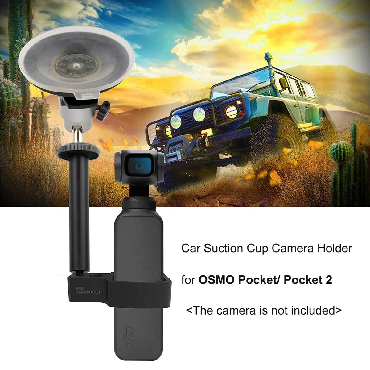 Camera Car Bracket Suction Cup Holder Windshield Mount Stand