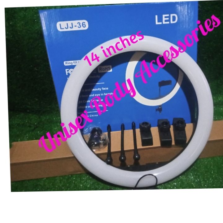 14inches Auto Video Led Ring Lights+Stand+Phone Holder