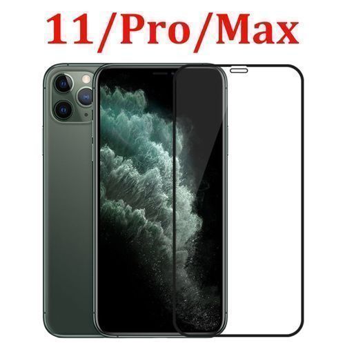 Iphone 11/Pro/Max Full 9D/10D Covered Tempered Glass Screen Protector.