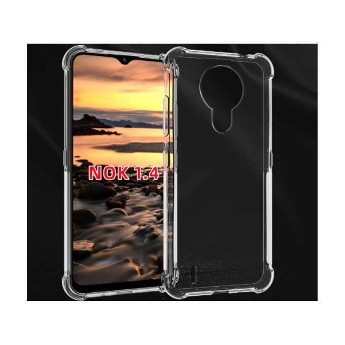 Nokia 1.4 Case Transparent Shockproof Phone Case