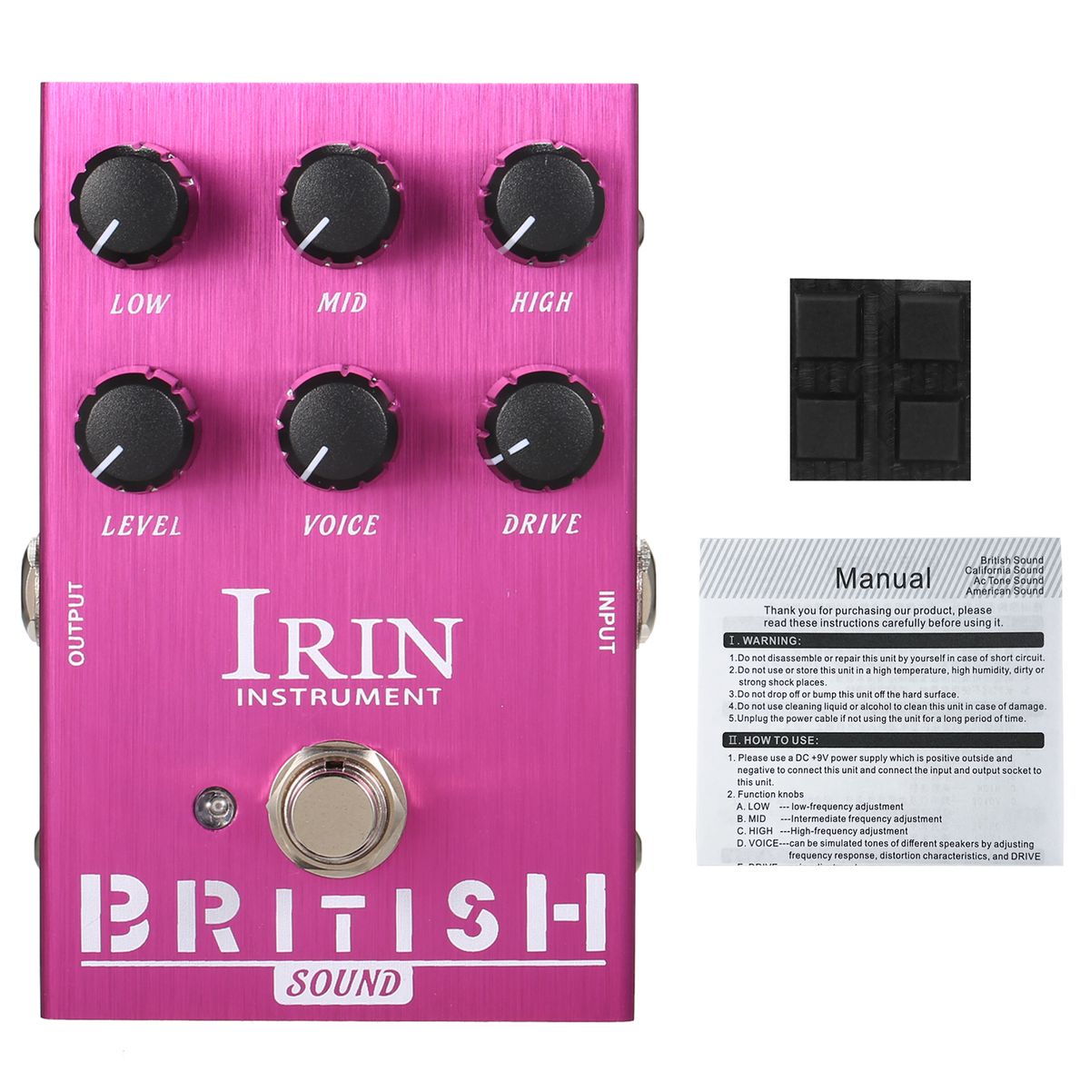 Mini Guitar Effect Pedal M-SHALL Speaker Simulator