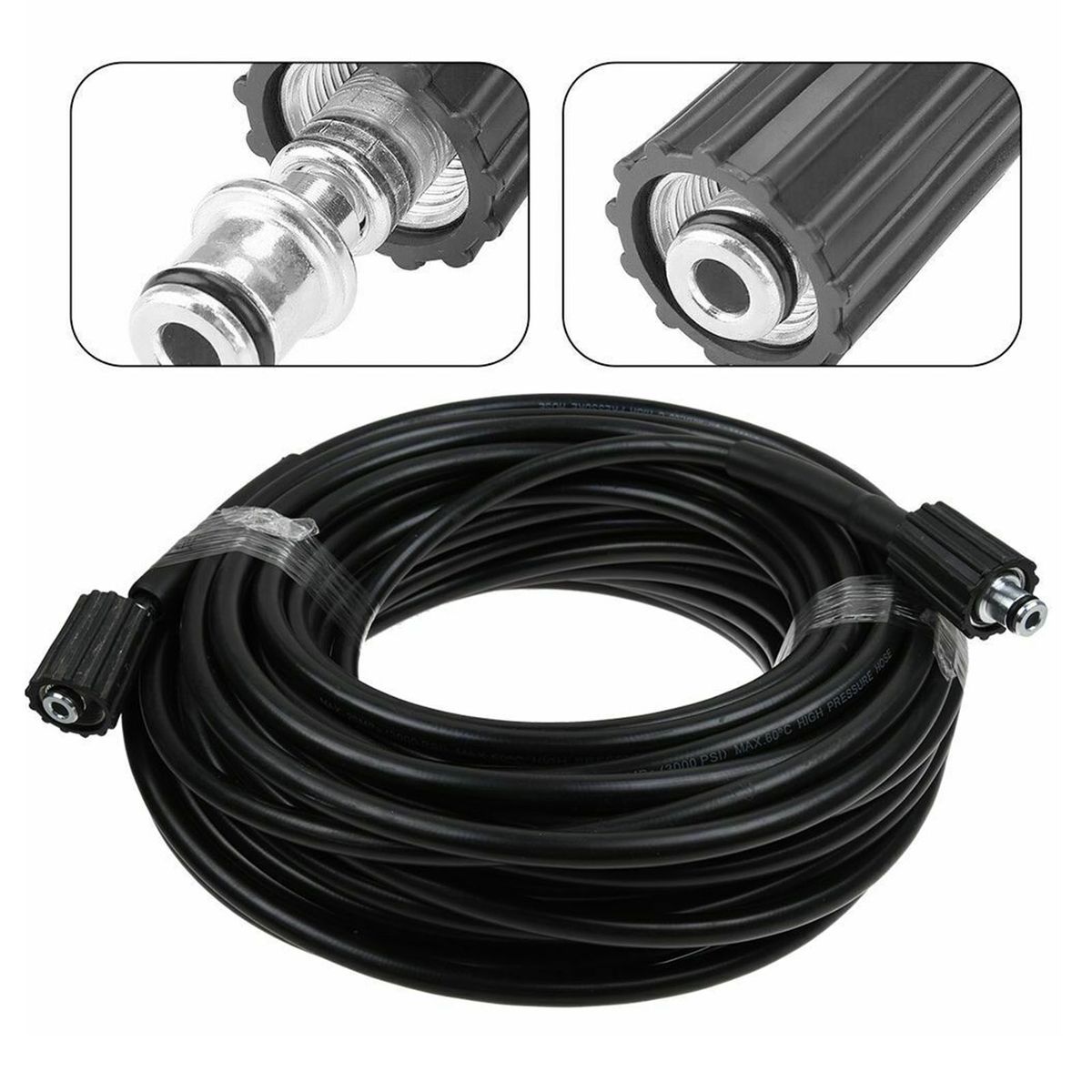 Pressure Washer Replacement Extension Hose 50FT 5800PSI With