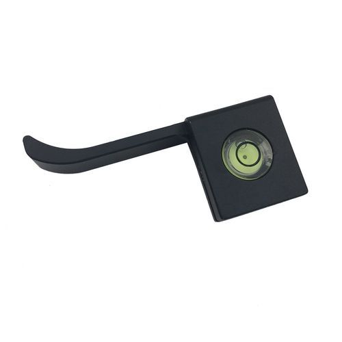 TB Black Metal Camera Hot Shoe Thumb Up Grip With Level Vial For Micro Cameras Black