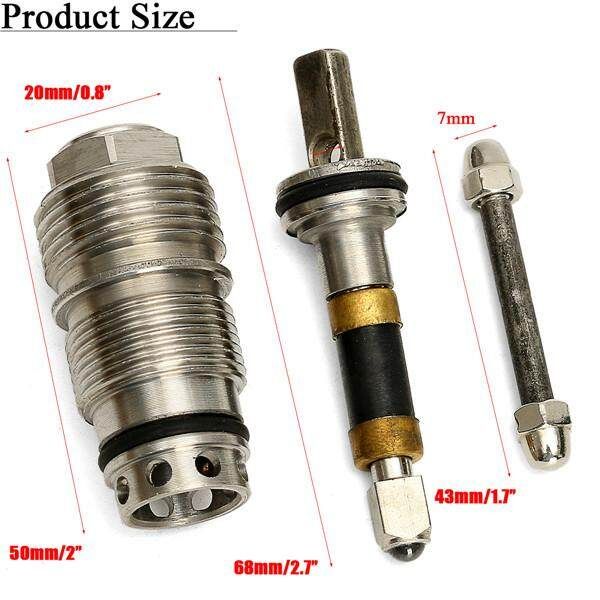 15pcs Stainless Steel Silver Airless Spray Repair Kit For Graco 288488