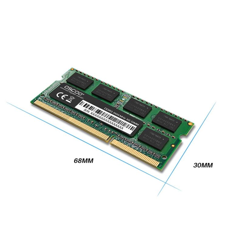 OSCOO DDR3 NB 1600MHz Memory, Memory Capacity: 8GB