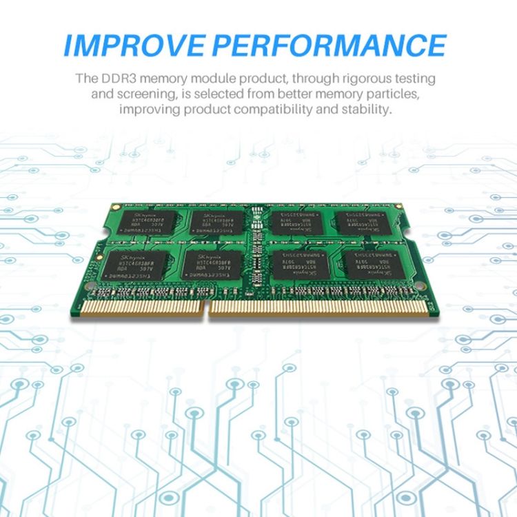 OSCOO DDR3 NB 1600MHz Memory, Memory Capacity: 8GB