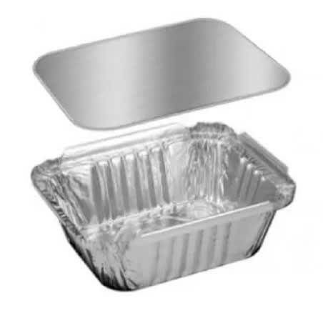 Disposable Aluminum Foil Plate -Small Size - 100pieces