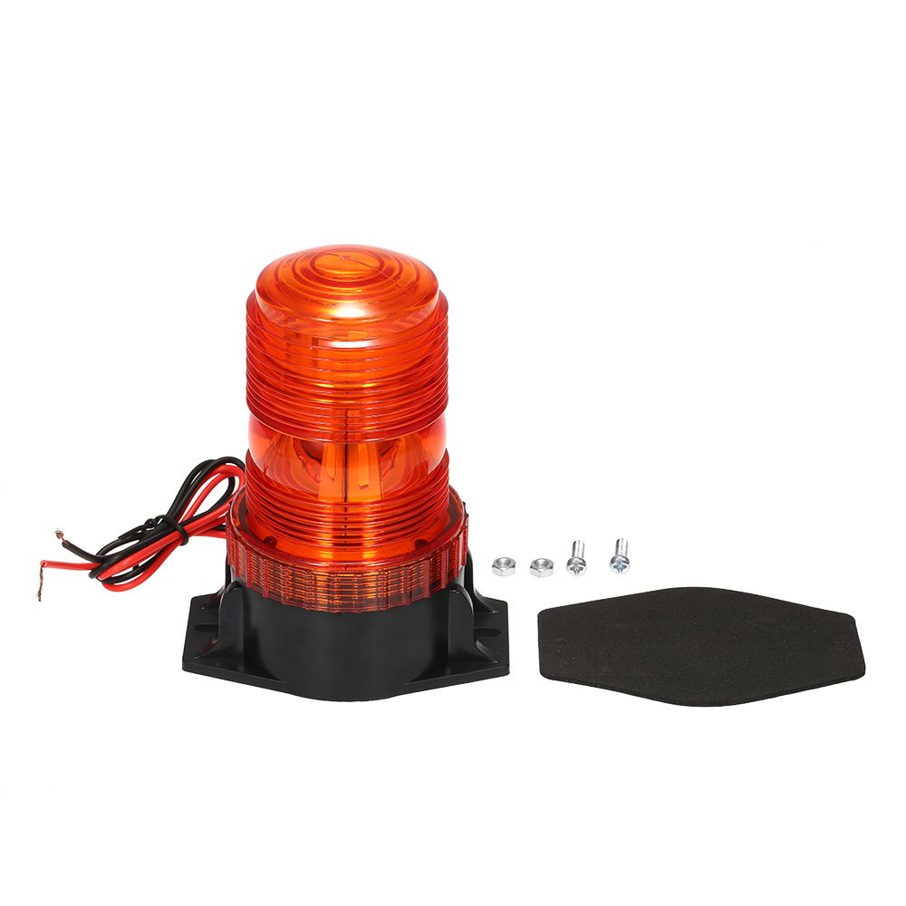 Emergency Warning Light 30 LED Amber/Yellow 18W Emergency
