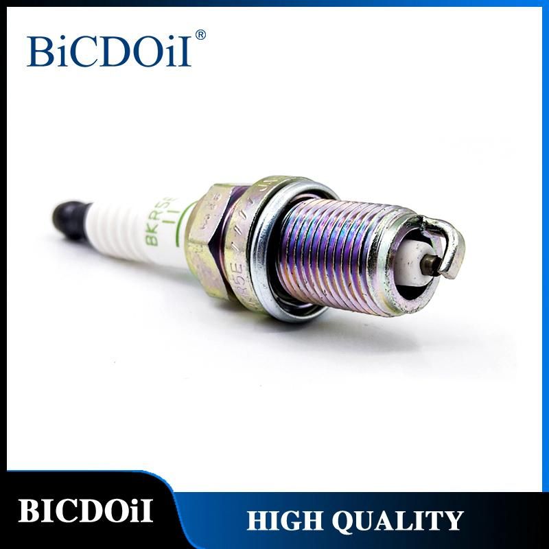 4/6Pcs Normal Spark Plug 6953 BKR5E-11 for Kia Rio Sedona Mazda 2 Toyota Corolla Yaris Hyundai Accent Veracruz Azera BKR5E11