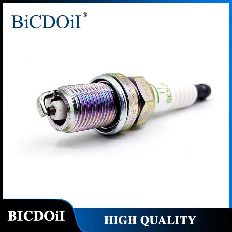 4/6Pcs Normal Spark Plug 6953 BKR5E-11 for Kia Rio Sedona Mazda 2 Toyota Corolla Yaris Hyundai Accent Veracruz Azera BKR5E11