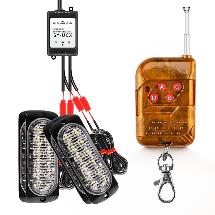 DC12V-24V / 18W  Car TruckStrobe Flash Warning