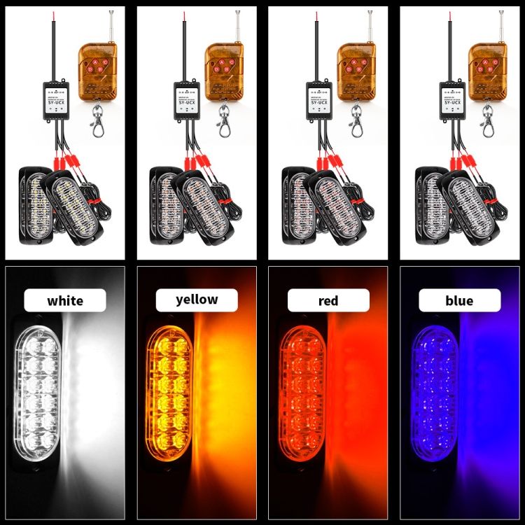 DC12V-24V / 18W  Car TruckStrobe Flash Warning