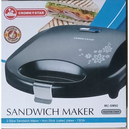 Bread Sandwich Maker - 2 Slice