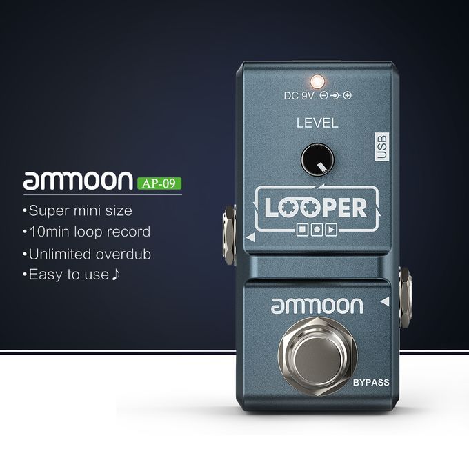 Ammoon AP-09  Nano Loop Electric Guitar Effect Pedal Looper