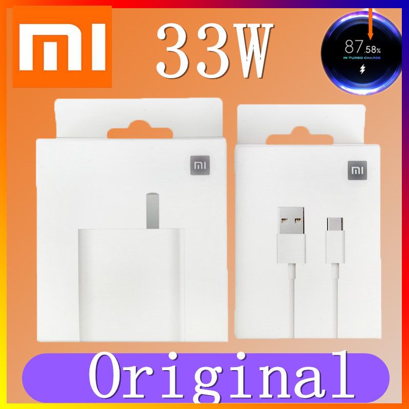 Eu Xiaomi Redmi Note 9s Fast Charger 33w Qc 4.0 Quick Turbo