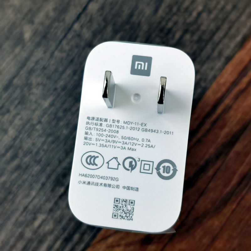 Eu Xiaomi Redmi Note 9s Fast Charger 33w Qc 4.0 Quick Turbo