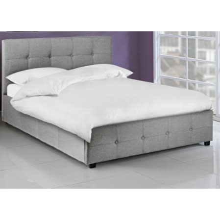 Hygena Eros Grey Ottoman Bed Frame - Double