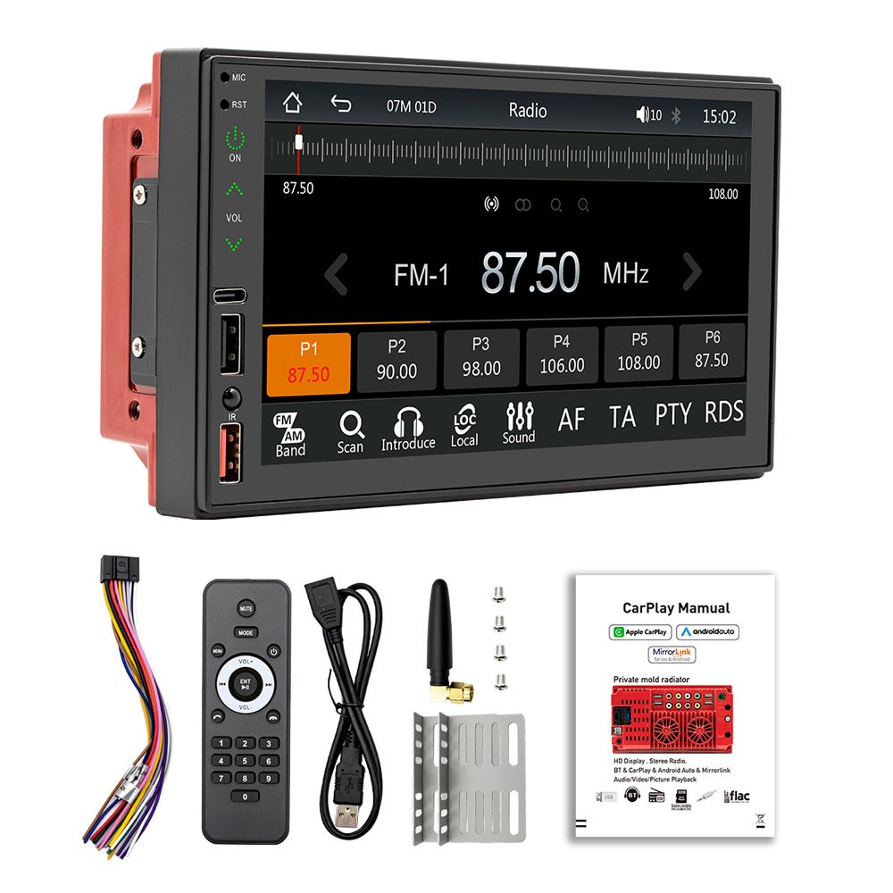 7in Multi-language Car BT MP5 Player Auto Touched Screen Car