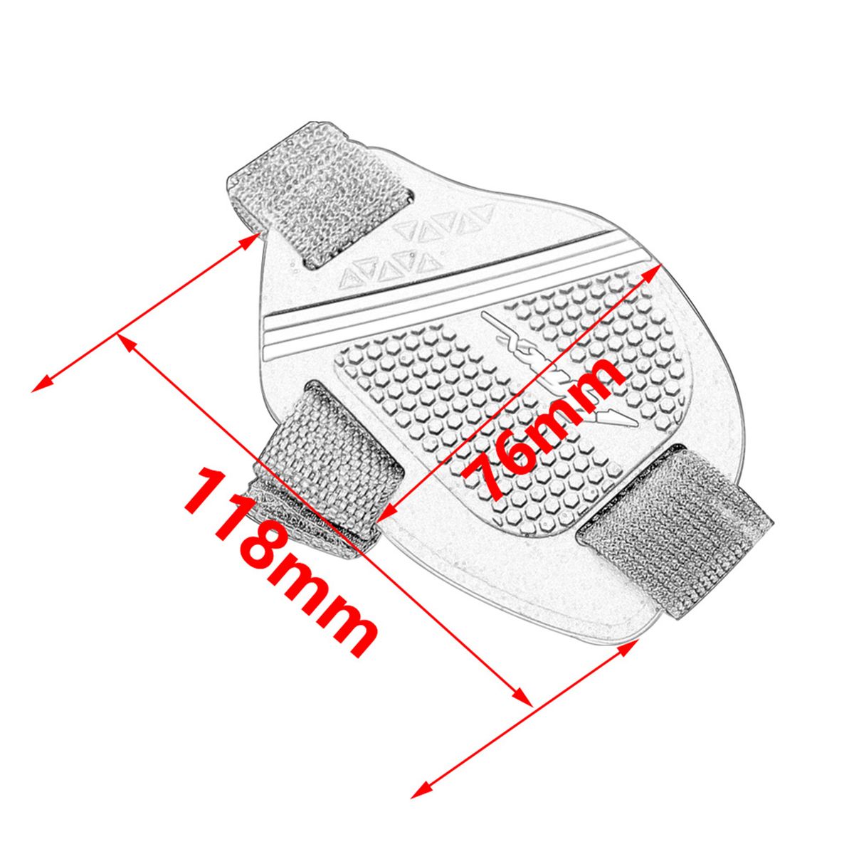 Motorcycle Gear Shift Pad Shoe Cover Antiskid Boot Protector