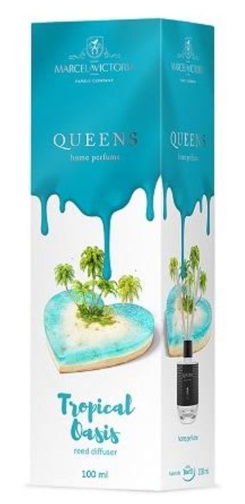 Queens Home Perfume Diffuser Tropical Oasis-100ML