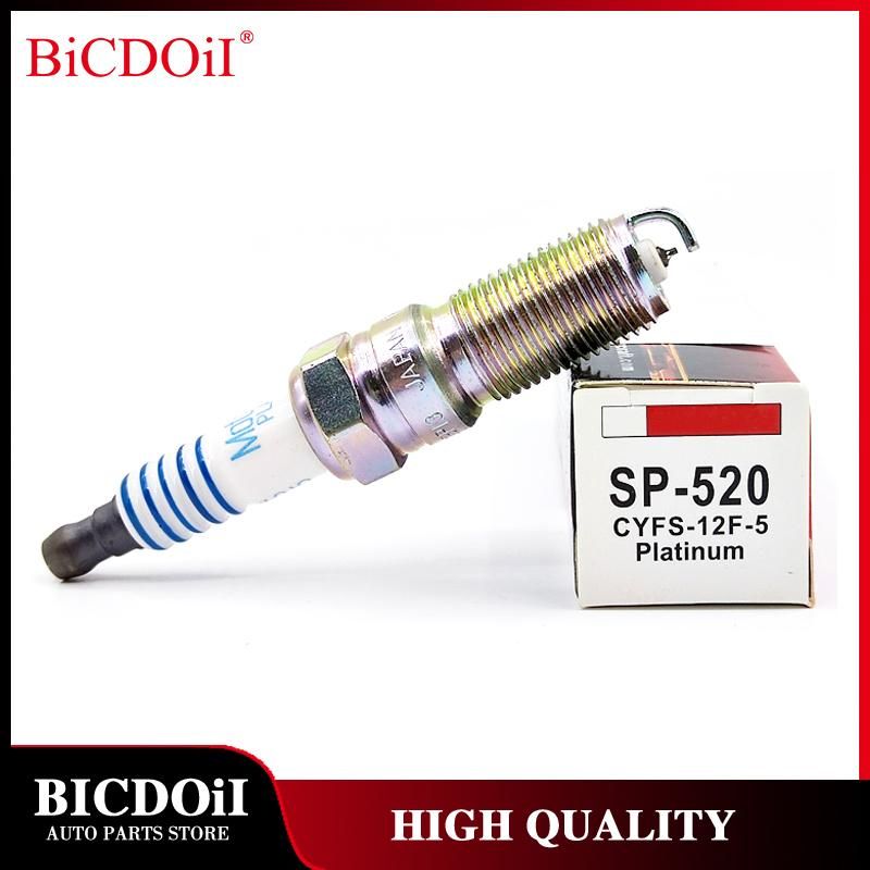 SP-520 CYFS-12F-5 Spark Plug Candles New Spare Parts For Ford Edge F-150 Transit Lincoln MKT SP520 CYFS12F5 Platinum Spark Plug