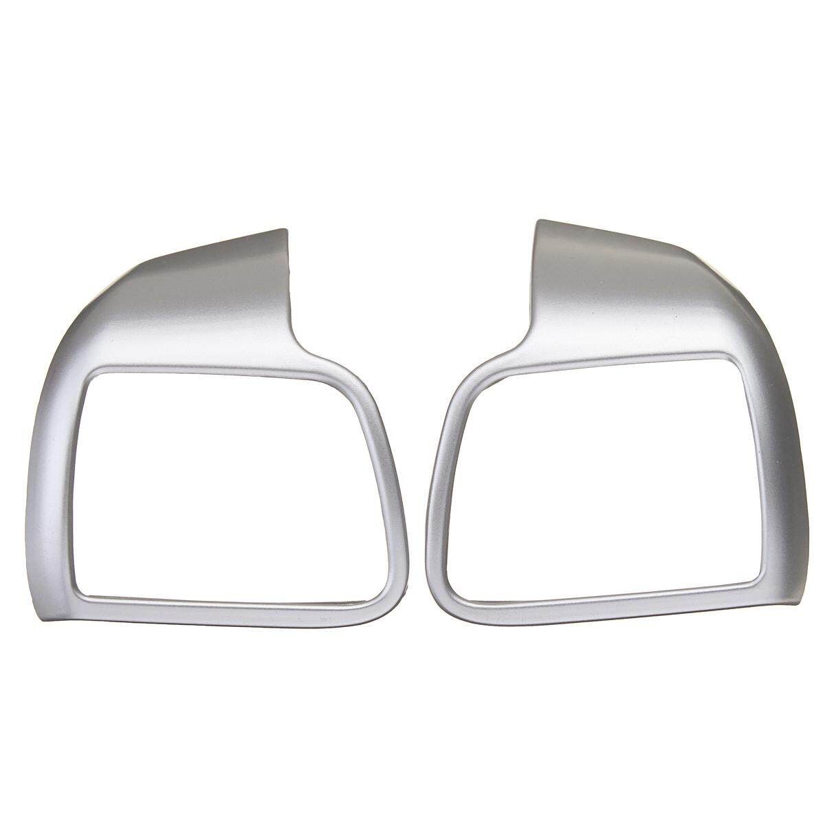 Fit For 2014- 2017 Toyota Highlander Chrome Steering Wheel Cover Garnish Molding