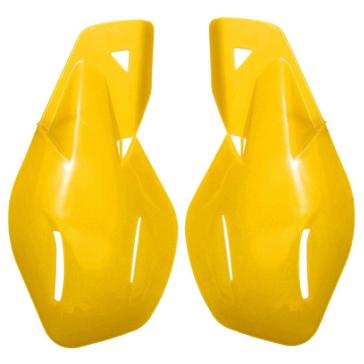 Ediors Dirt Bike ATV MX Motocross Motorcycle Hand Guards Handguards W/Mount Kits Yellow Yellow