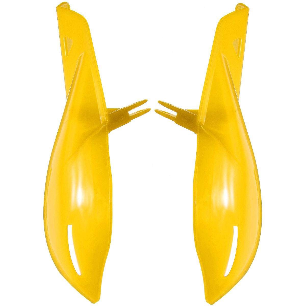 Ediors Dirt Bike ATV MX Motocross Motorcycle Hand Guards Handguards W/Mount Kits Yellow Yellow