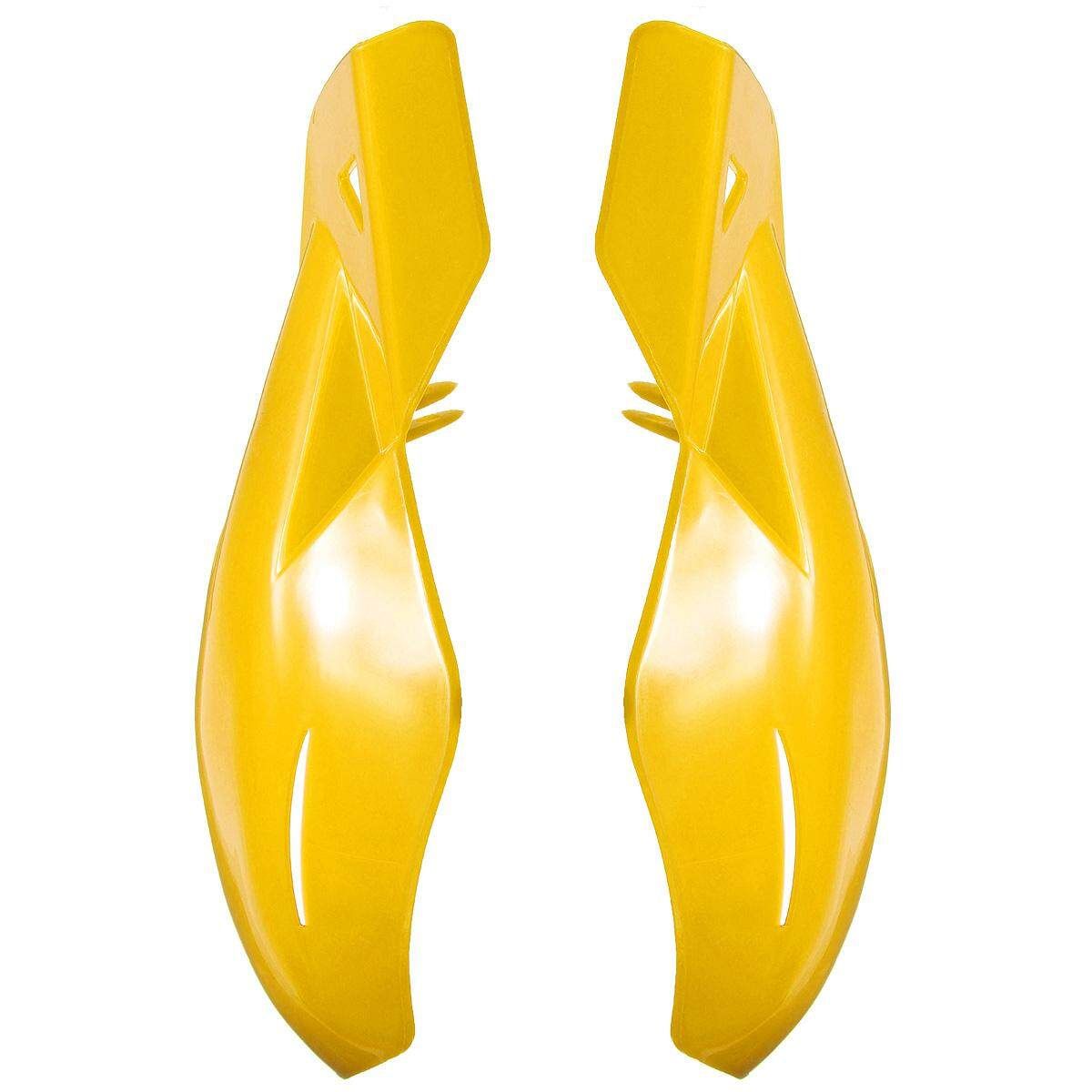 Ediors Dirt Bike ATV MX Motocross Motorcycle Hand Guards Handguards W/Mount Kits Yellow Yellow
