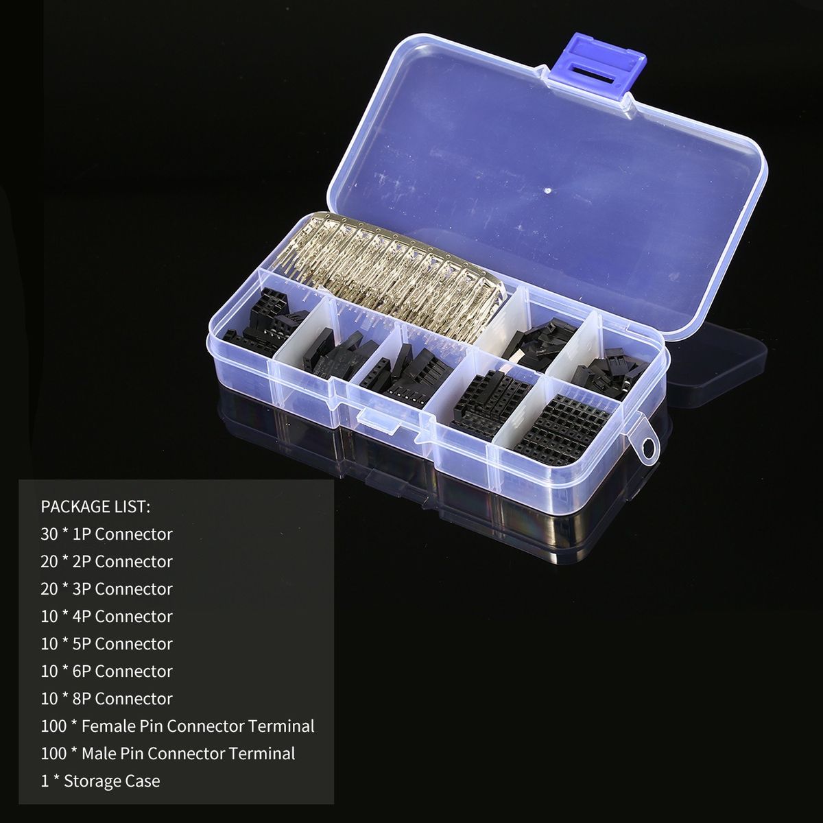 310pcs/set Dupont Wire Jumper Pin Header Connector Housing