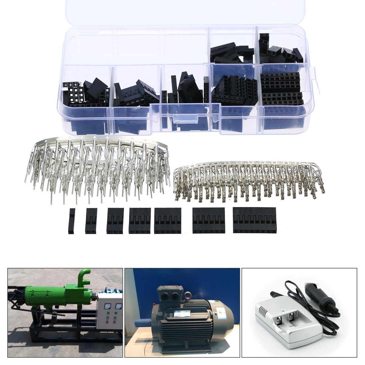 310pcs/set Dupont Wire Jumper Pin Header Connector Housing