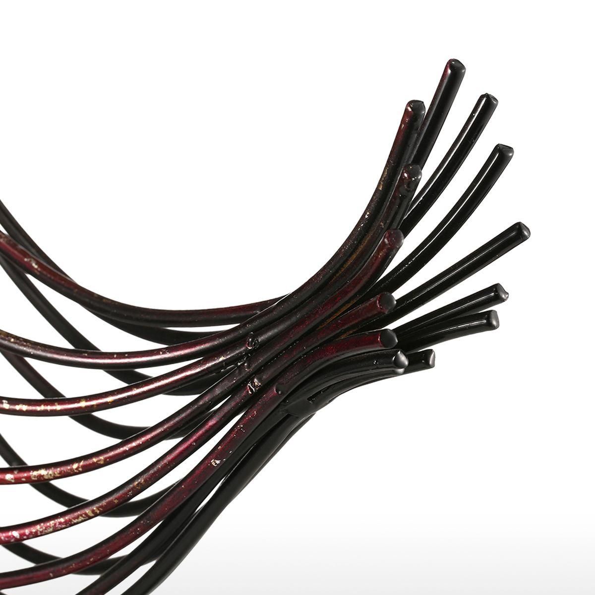 Iron Wire Bird Tooarts Metal Sculpture Home Decoration Creative Sculpture Bird