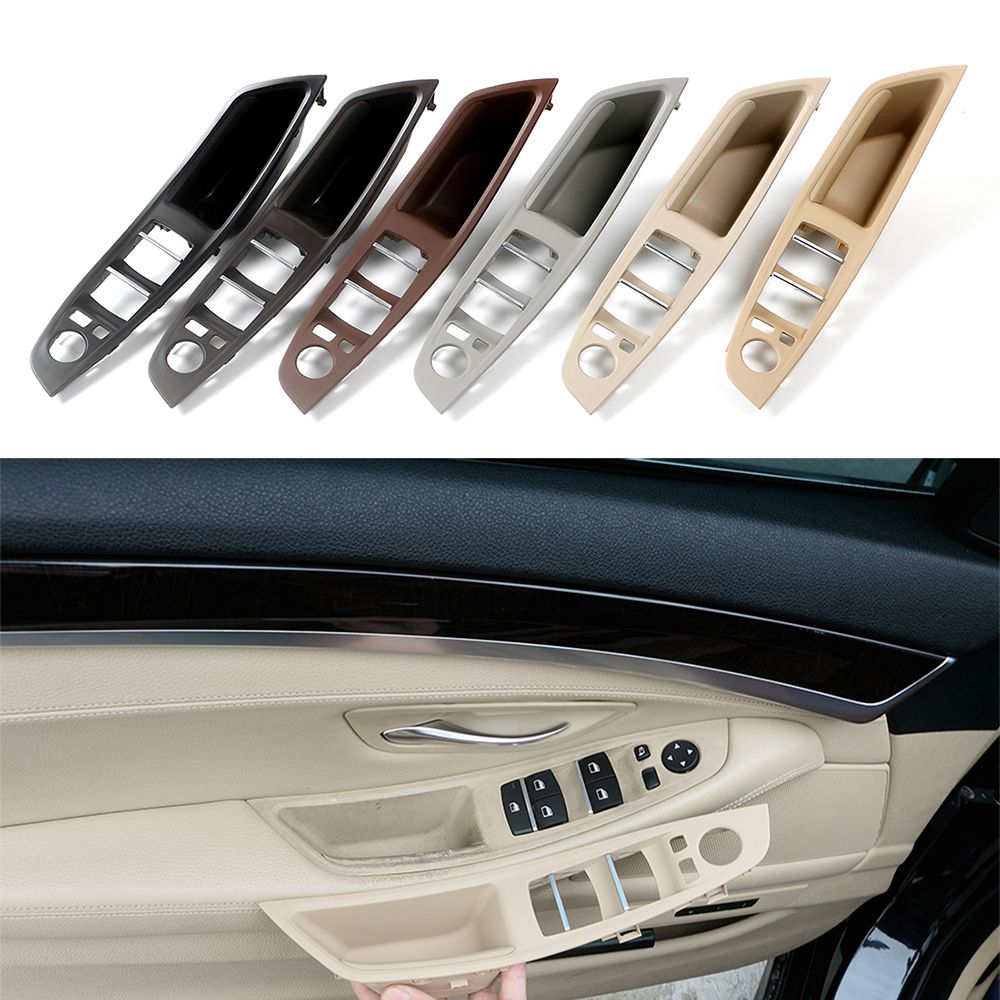 (4 Pcs Beige Yellow)Left Hand Drive LHD For BMW 5 Series