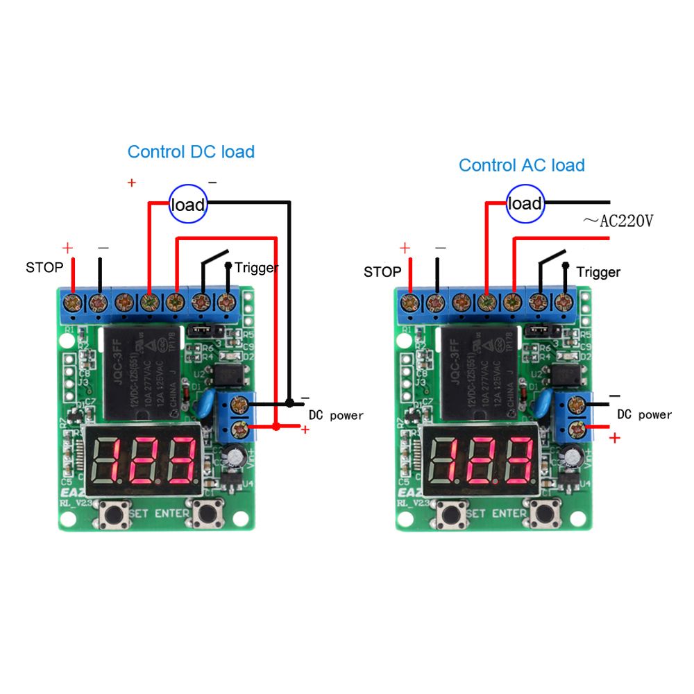 Ts1.2 Time Relay Controller Relay Module Relay-operated