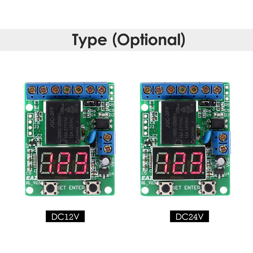 Ts1.2 Time Relay Controller Relay Module Relay-operated
