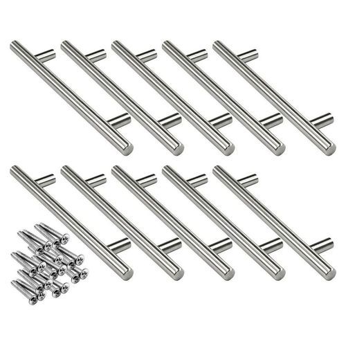 T Shape Door Handle Stainless Steel For Bathroom Drawer Door Handles-s