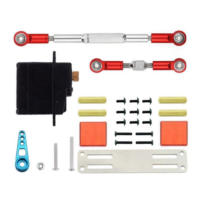 RC Car Parts Steering Gear Accessorie Pickup Trucks For Wpl C14 C24